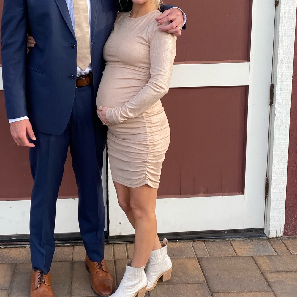 Light pink/nude sparkle dress